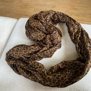 Leopard Print Scarf